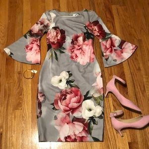 Calvin Klein Floral Dress